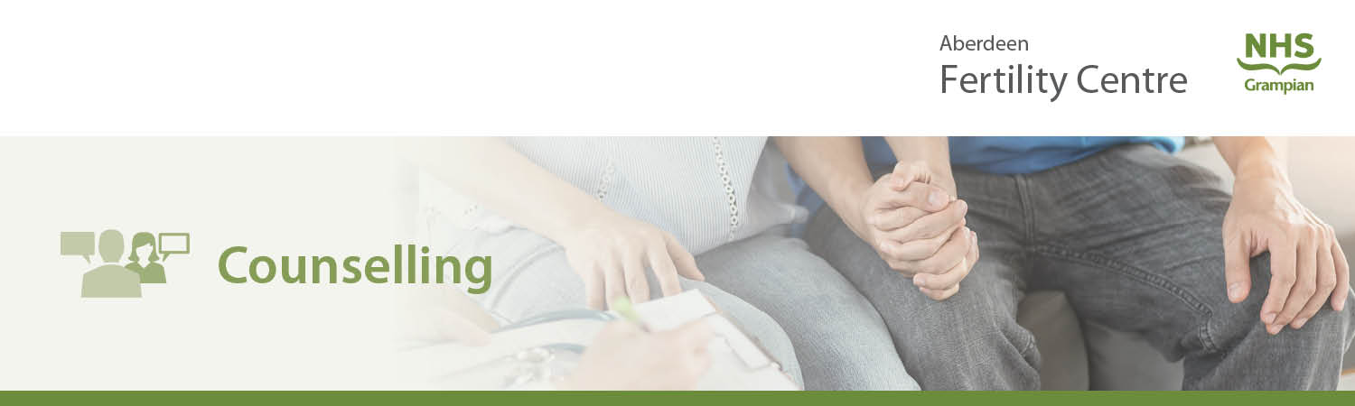 Aberdeen Fertility Centre Counselling Page Banner